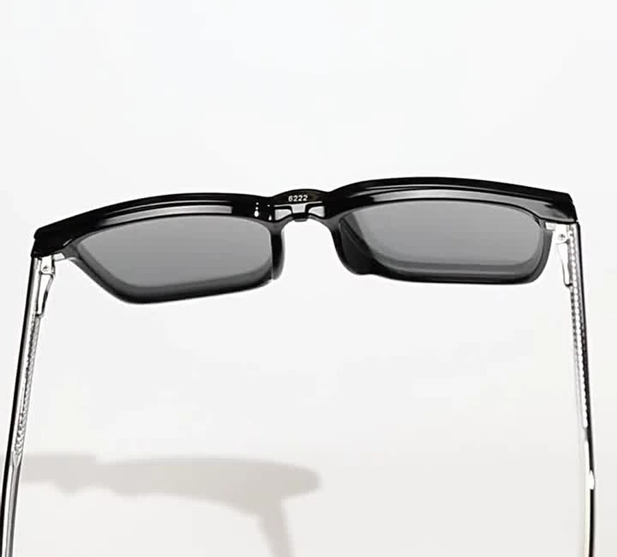 Raylens med magnetisk clip-on-lins